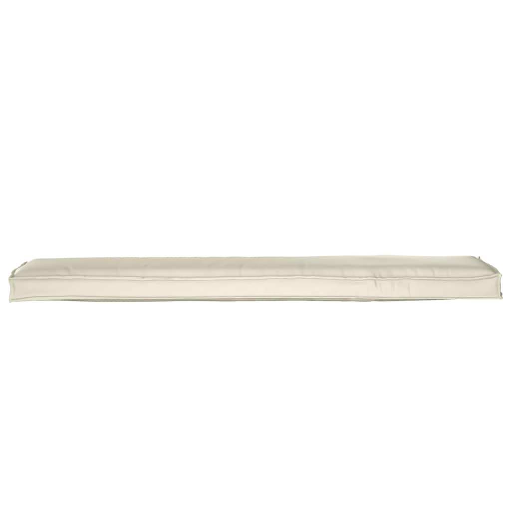 Pallet Kussen Set 2 pcs Crème 180 x 40 x 8 cm Oxford Stof is nu te koop bij PeponiXL, paradijselijk wonen!