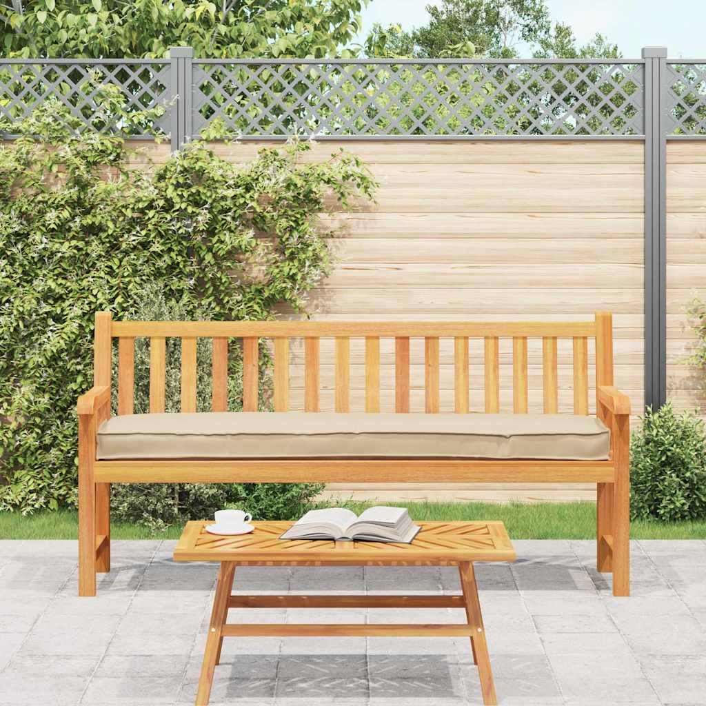Pallet Kussen Set 2 pcs Beige 180 x 40 x 8 cm Oxford Stof is nu te koop bij PeponiXL, paradijselijk wonen!