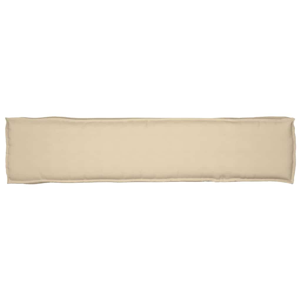 Pallet Kussen Set 2 pcs Beige 180 x 40 x 8 cm Oxford Stof is nu te koop bij PeponiXL, paradijselijk wonen!