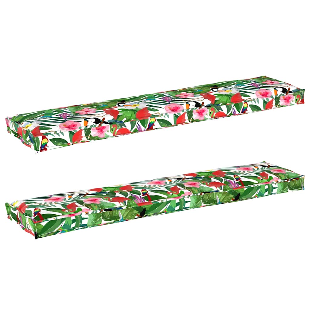 Pallet Kussen Set 2 pcs Tropische Jungle 180 x 40 x 8 cm is nu te koop bij PeponiXL, paradijselijk wonen!