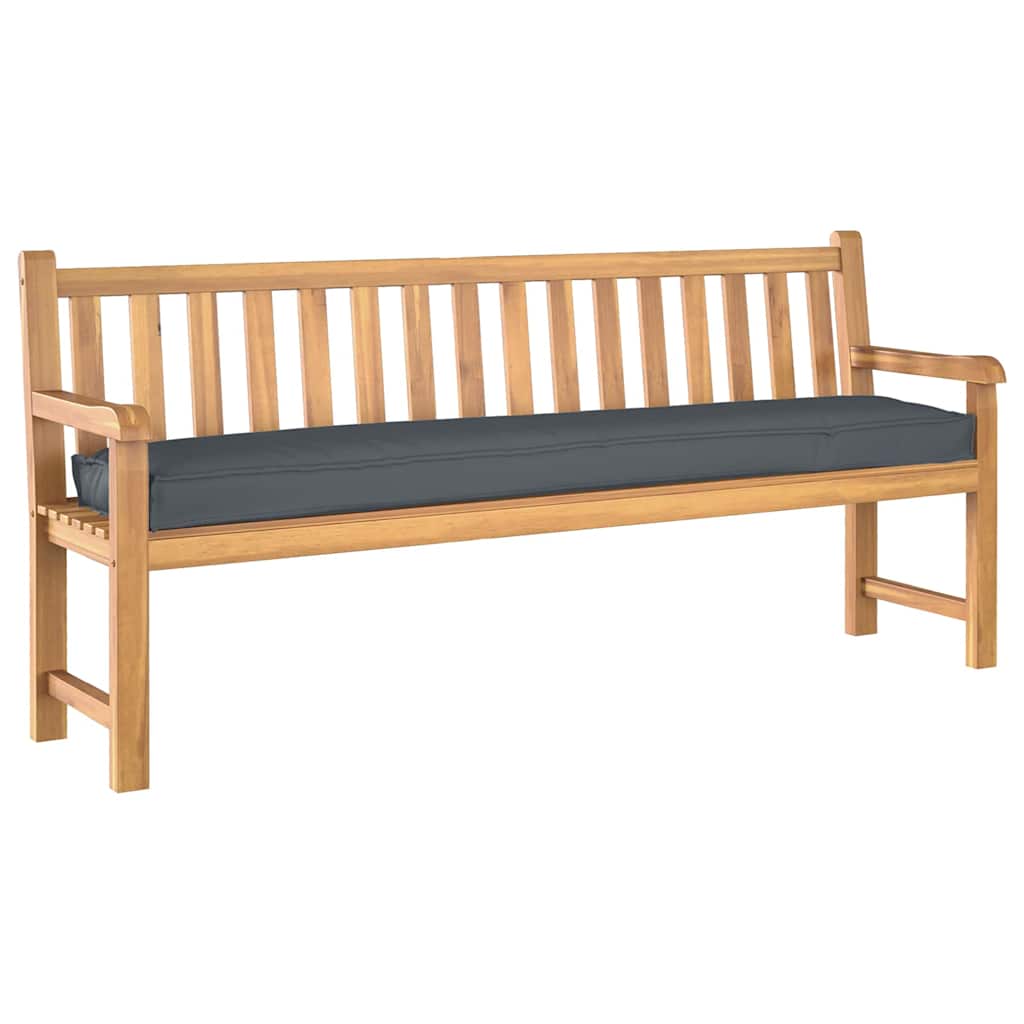 Pallet Kussen Set 2 pcs Antraciet 200 x 40 x 8 cm Oxford stof is nu te koop bij PeponiXL, paradijselijk wonen!