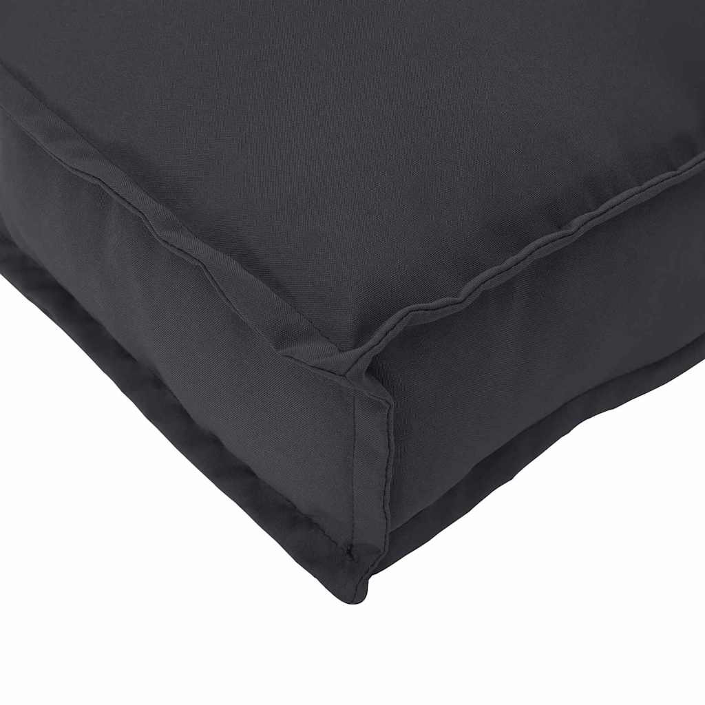 Pallet Kussen Set 2 pcs Zwart 200 x 40 x 8 cm Oxford stof is nu te koop bij PeponiXL, paradijselijk wonen!