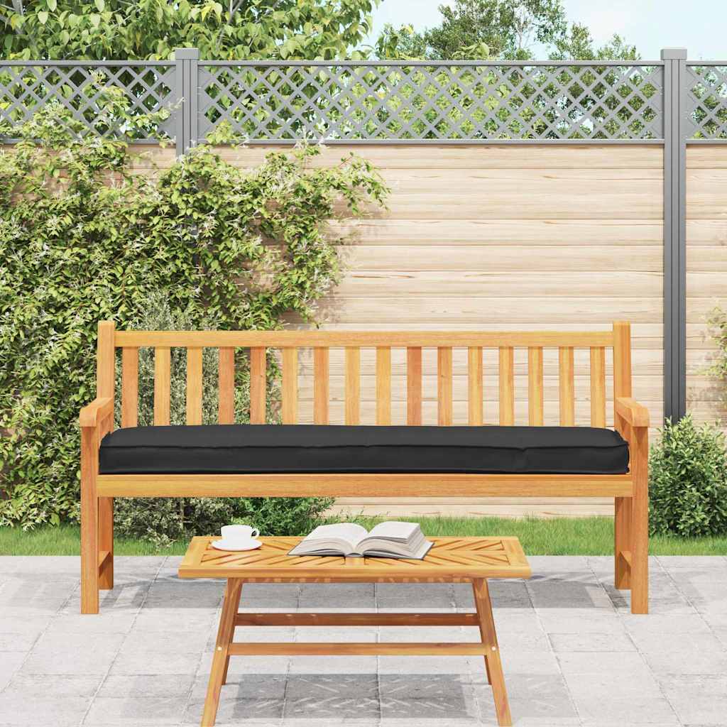 Pallet Kussen Set 2 pcs Zwart 200 x 40 x 8 cm Oxford stof is nu te koop bij PeponiXL, paradijselijk wonen!