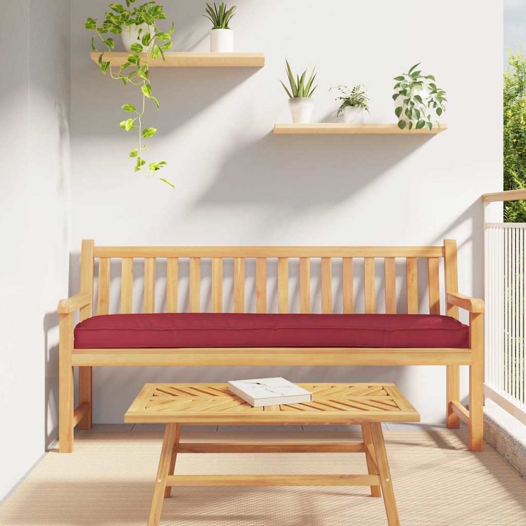 Pallet Kussen Set 2 pcs Wijnrood 200 x 40 x 8 cm Oxford stof is nu te koop bij PeponiXL, paradijselijk wonen!