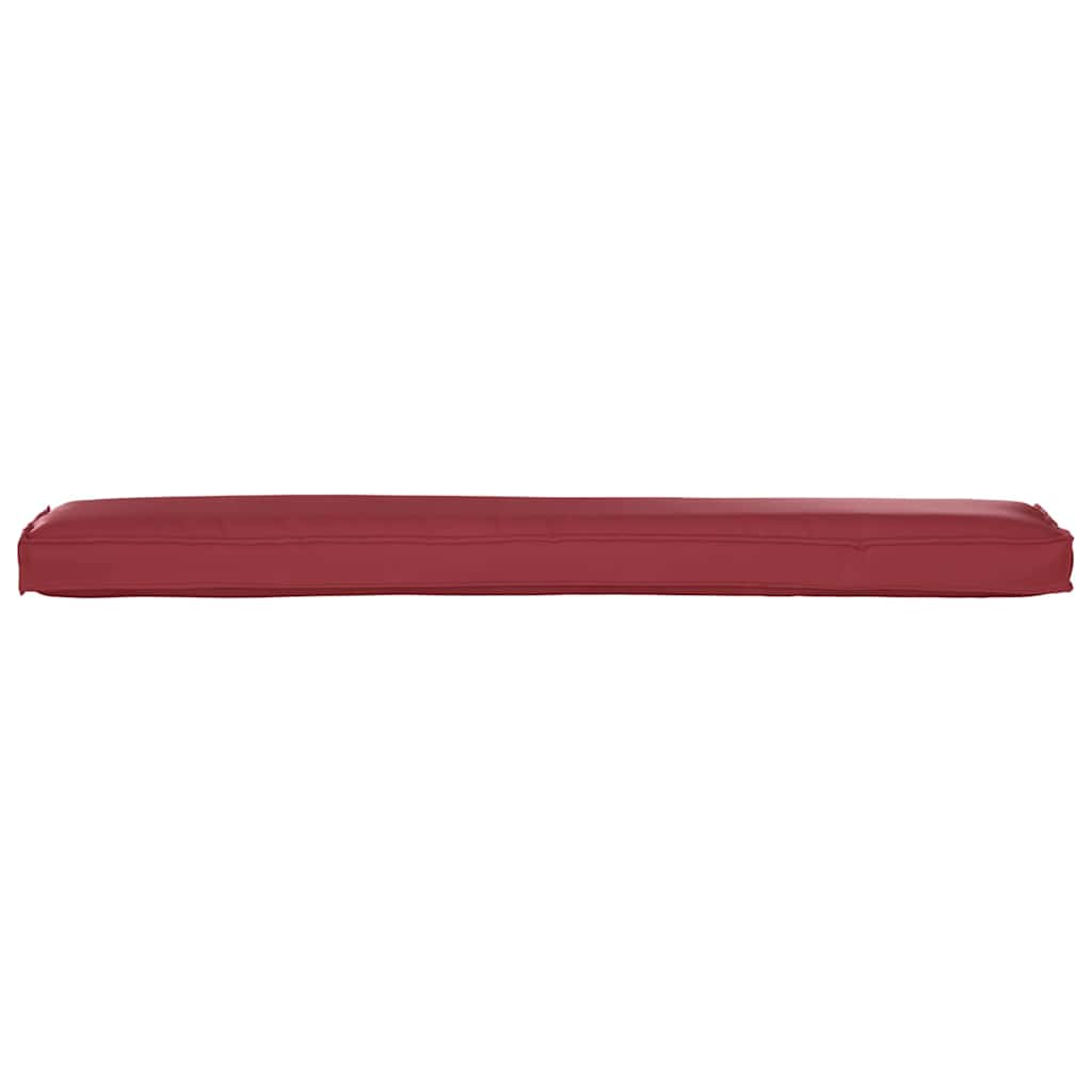 Pallet Kussen Set 2 pcs Wijnrood 200 x 40 x 8 cm Oxford stof is nu te koop bij PeponiXL, paradijselijk wonen!