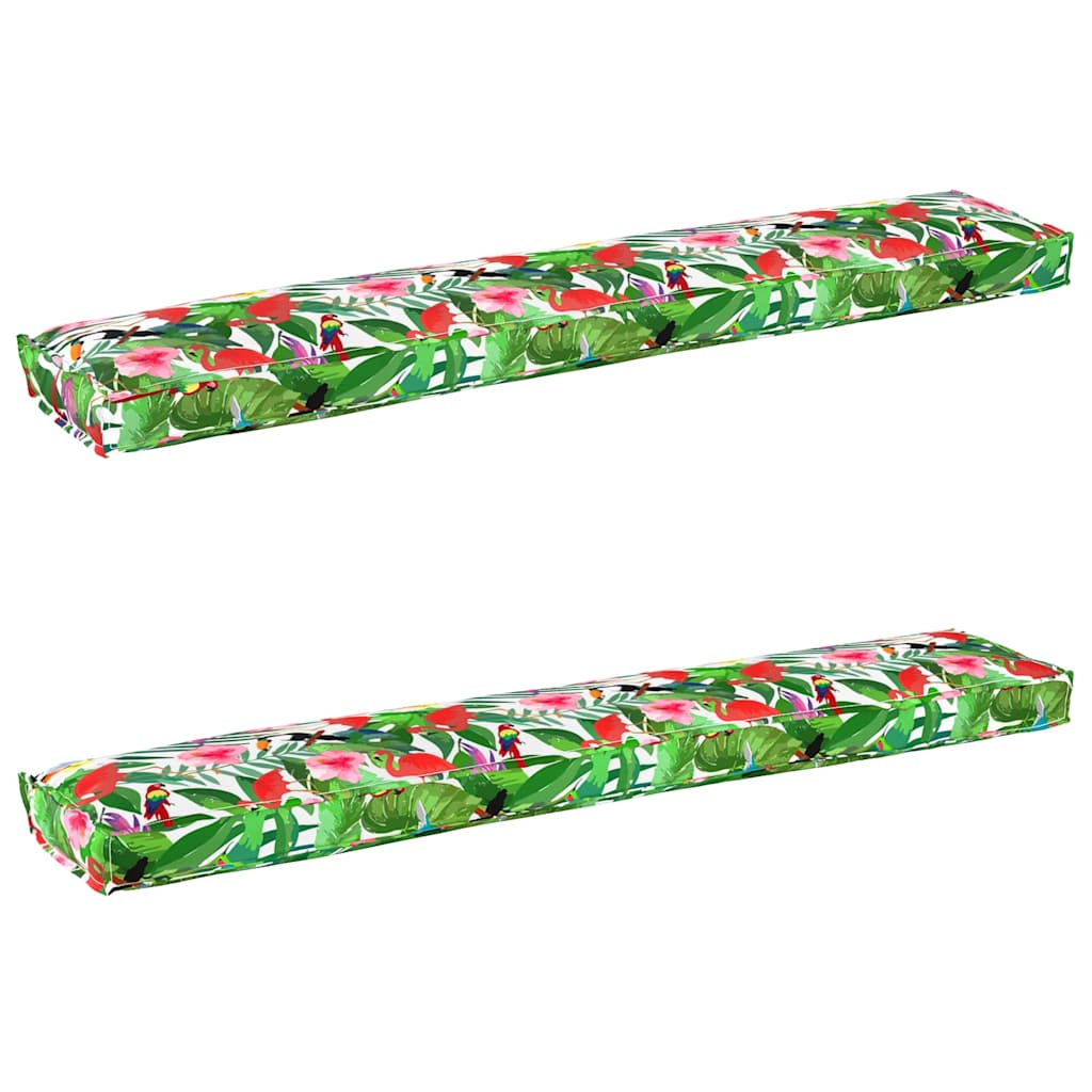 Pallet Kussen Set 2 pcs Tropische Jungle 200 x 40 x 8 cm is nu te koop bij PeponiXL, paradijselijk wonen!