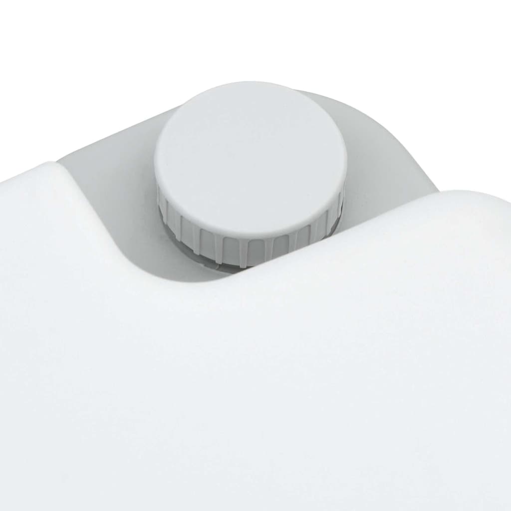 Camping Toilet Grijs en Wit 41,5 x 36,5 x 30 cm Polyetheen is nu te koop bij PeponiXL, paradijselijk wonen!