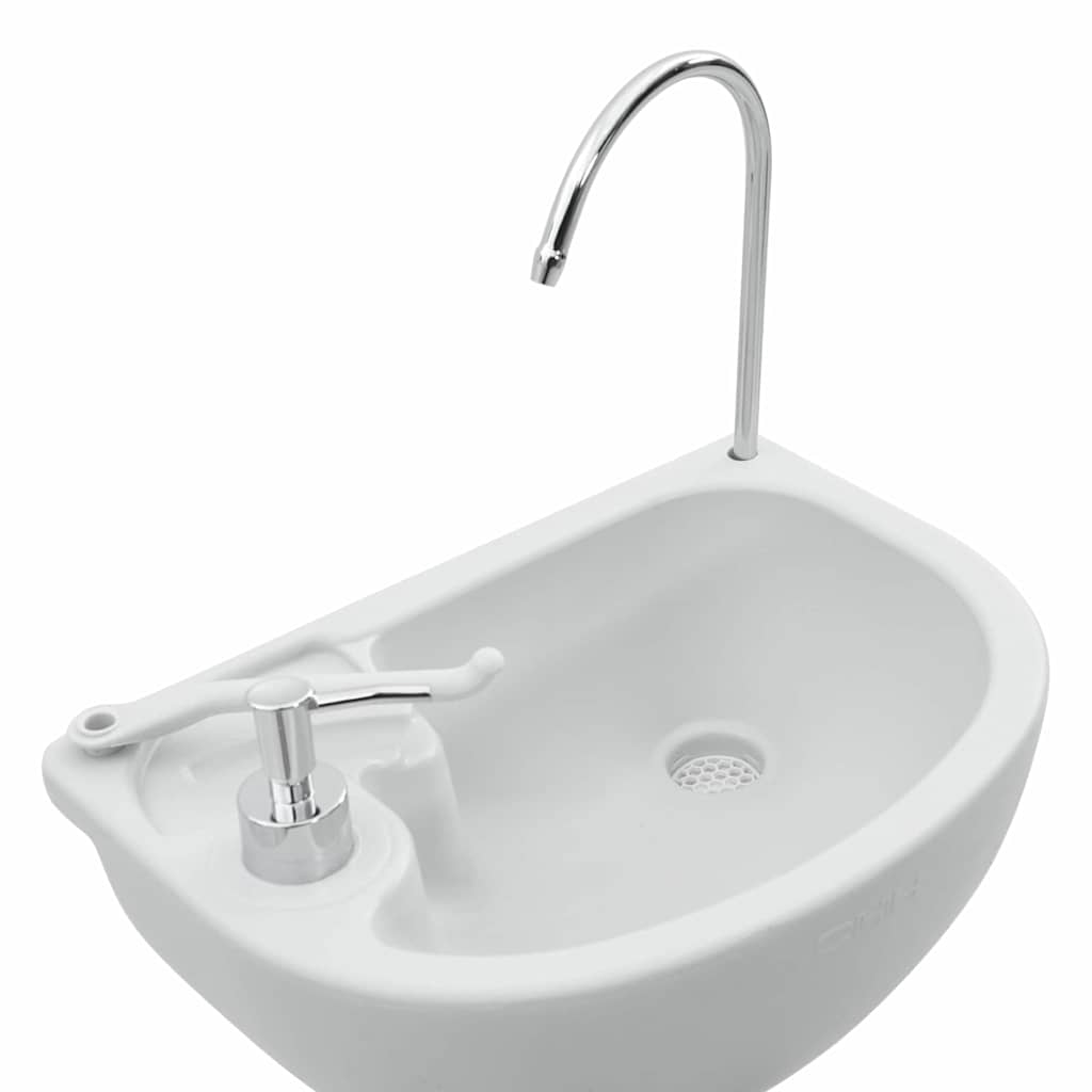 Camping Toilet Set 2 pcs Grijs 50,5 x 33 x 103 cm is nu te koop bij PeponiXL, paradijselijk wonen!