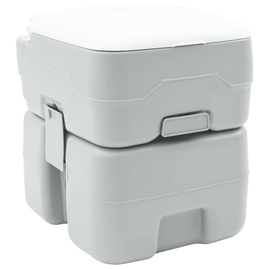 Camping Toilet Grijs 41,5 x 36,5 x 42 cm is nu te koop bij PeponiXL, paradijselijk wonen!