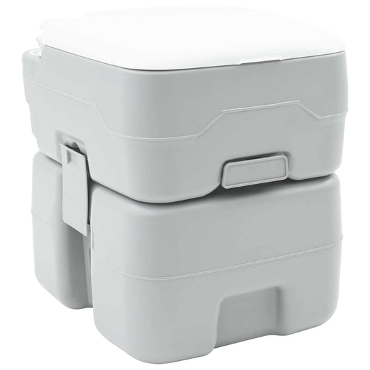 Camping Toilet Grijs 41.5 x 36.5 x 42 cm is nu te koop bij PeponiXL, paradijselijk wonen!