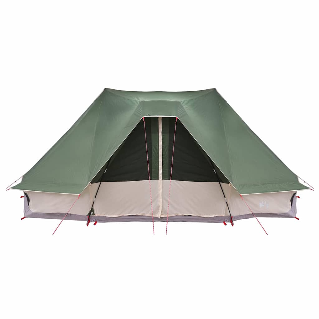 Tipi Tent met dak met opslag Groen 680 x 430 x 270 cm taft is nu te koop bij PeponiXL, paradijselijk wonen!