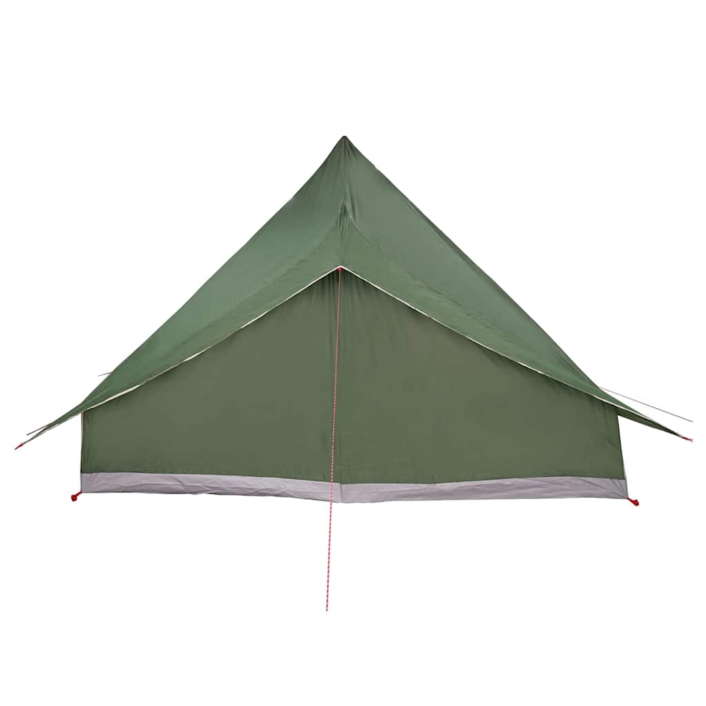 Tipi Tent met dak met opslag Groen 364 x 281 x 257 cm taft is nu te koop bij PeponiXL, paradijselijk wonen!