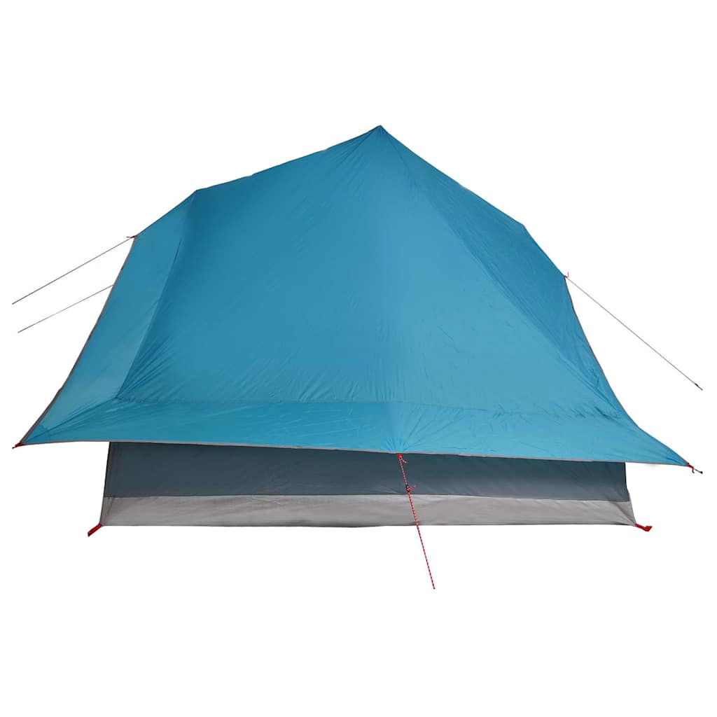 Tipi Tent met dak met opslag Blauw 364 x 281 x 257 cm taft is nu te koop bij PeponiXL, paradijselijk wonen!