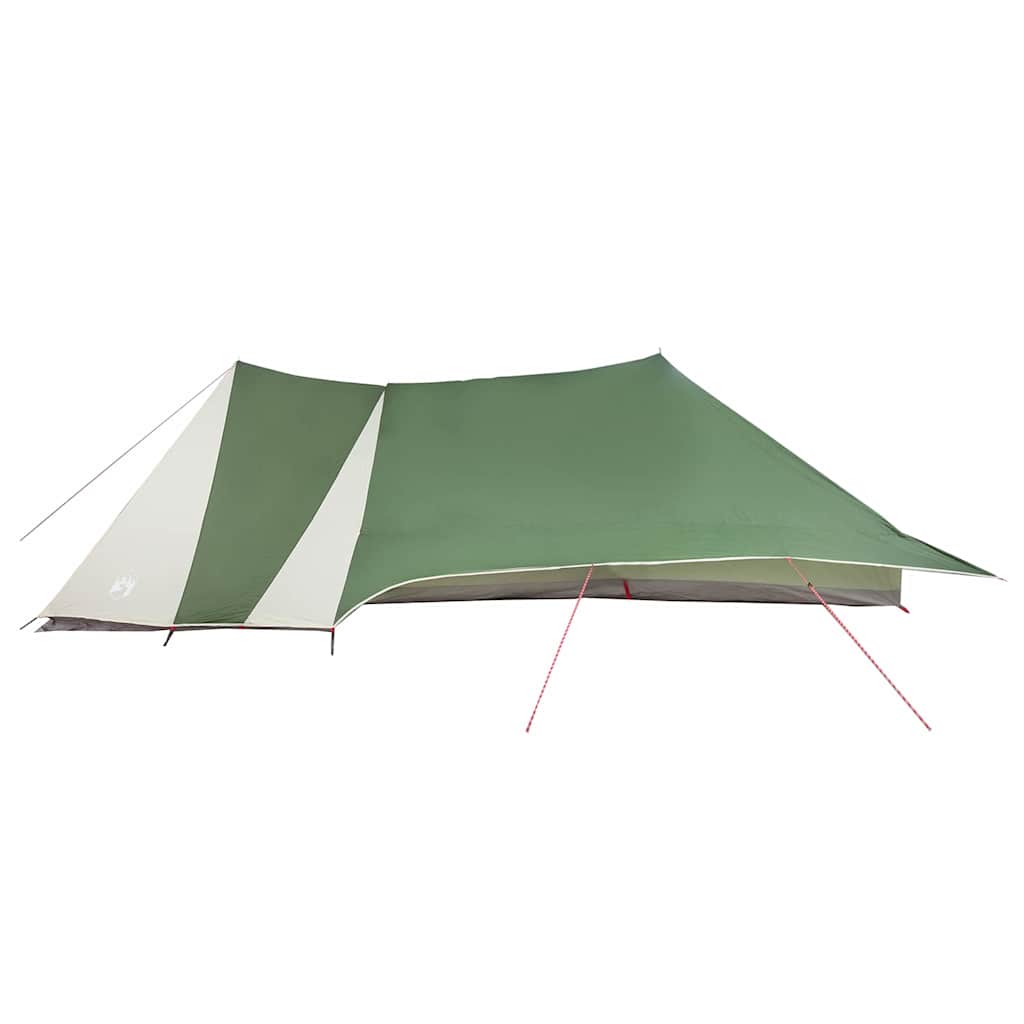 Tipi Tent met dak met opslag Groen 660 x 456 x 200 cm taft is nu te koop bij PeponiXL, paradijselijk wonen!