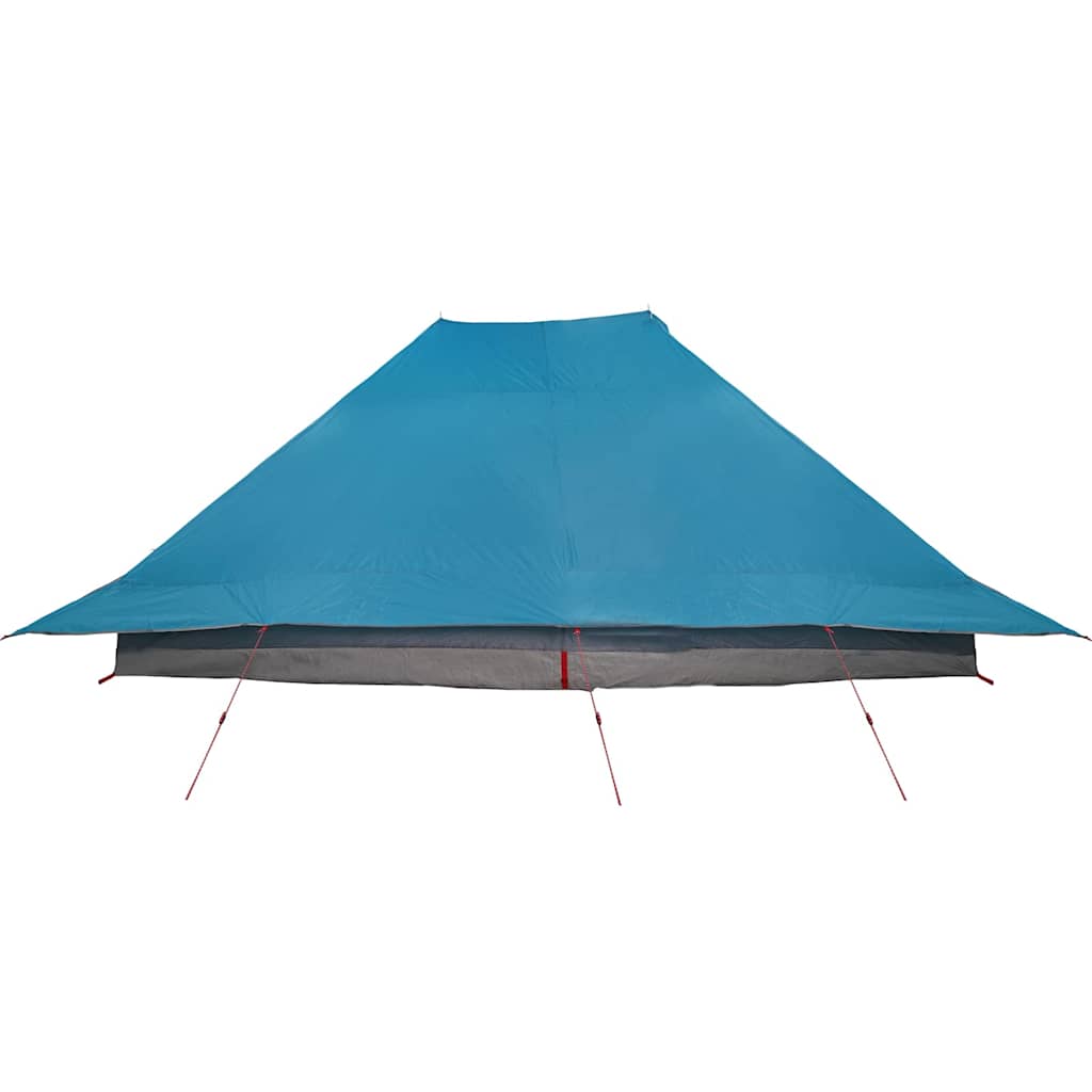 Tipi Tent met dak met opslag Blauw 660 x 456 x 200 cm taft is nu te koop bij PeponiXL, paradijselijk wonen!