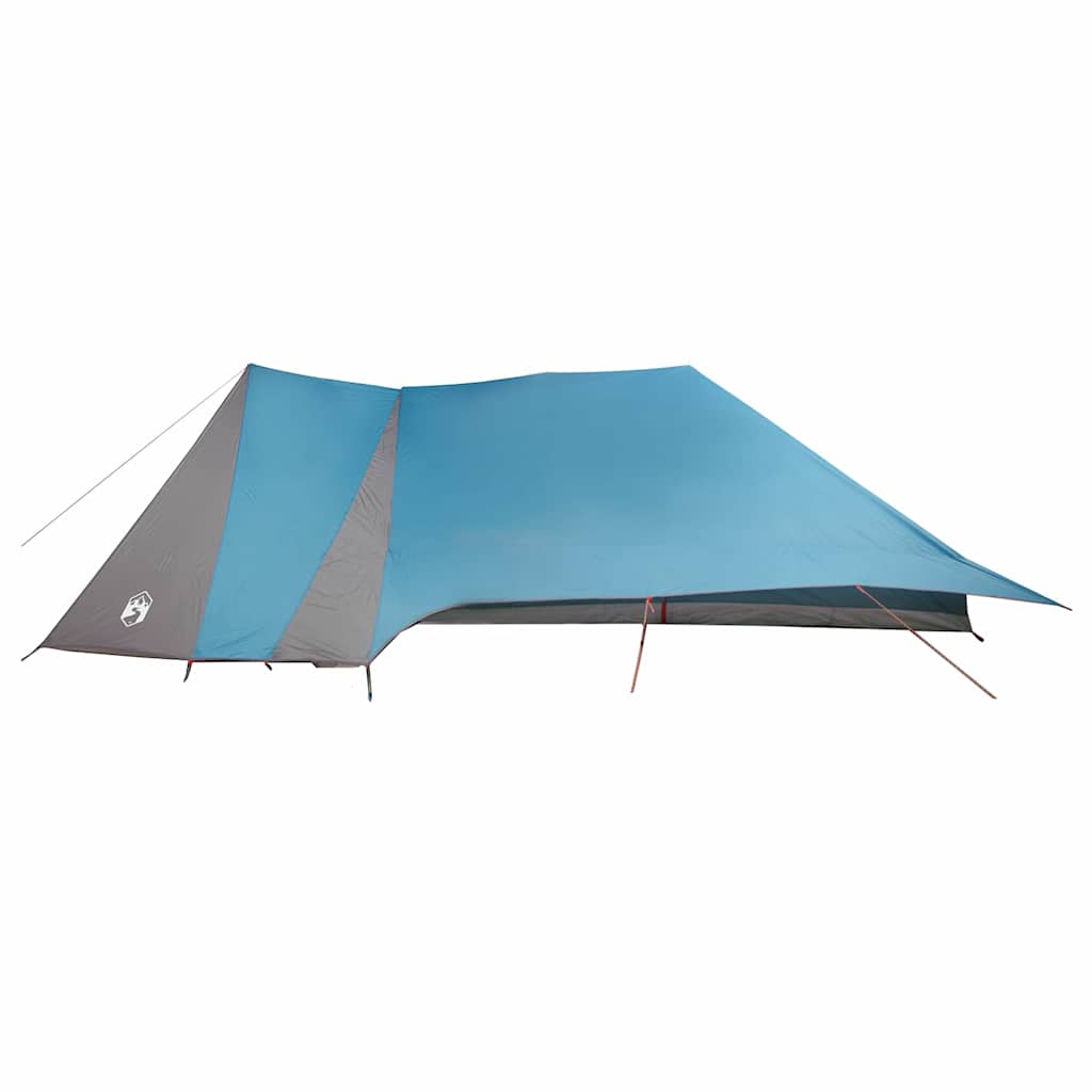 Tipi Tent met dak met opslag Blauw 660 x 456 x 200 cm taft is nu te koop bij PeponiXL, paradijselijk wonen!
