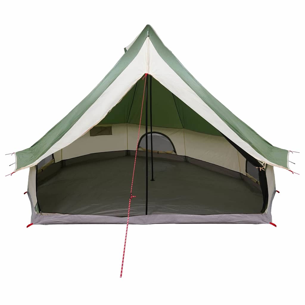 Tipi Tent met dak met opslag Groen 400 x 346 x 250 cm taft is nu te koop bij PeponiXL, paradijselijk wonen!