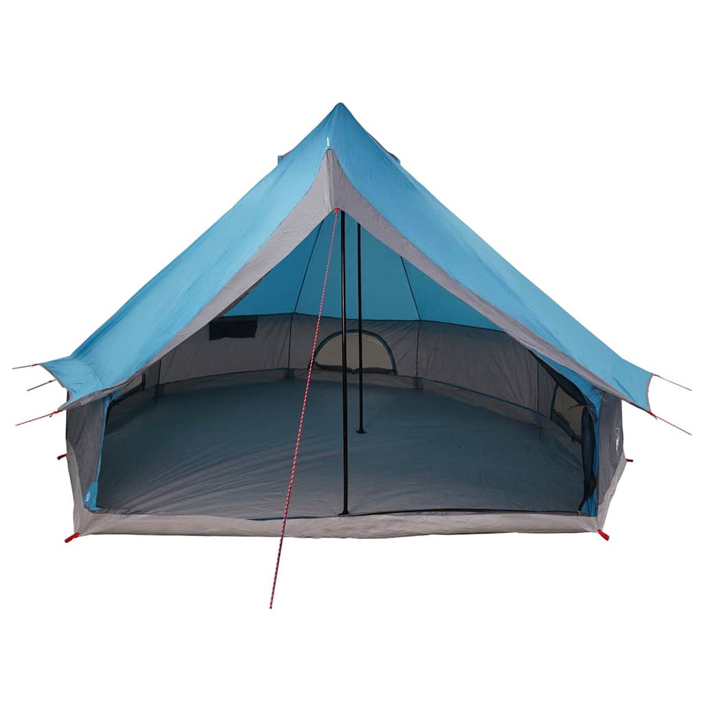 Tipi Tent met dak met opslag Blauw 400 x 346 x 250 cm taft is nu te koop bij PeponiXL, paradijselijk wonen!