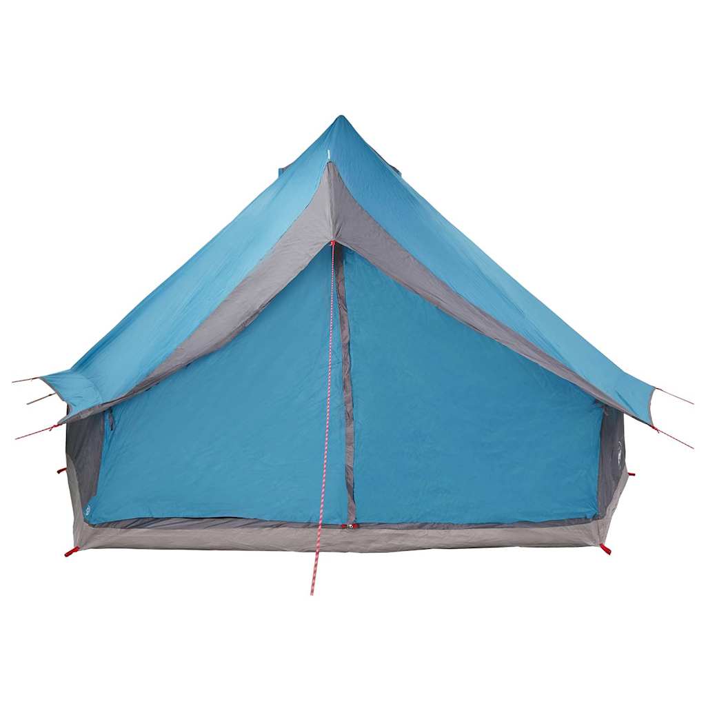 Tipi Tent met dak met opslag Blauw 400 x 346 x 250 cm taft is nu te koop bij PeponiXL, paradijselijk wonen!