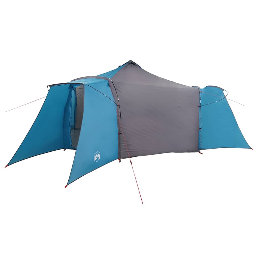 Tipi Tent met dak met opslag Blauw 492 x 492 x 275 cm taft is nu te koop bij PeponiXL, paradijselijk wonen!