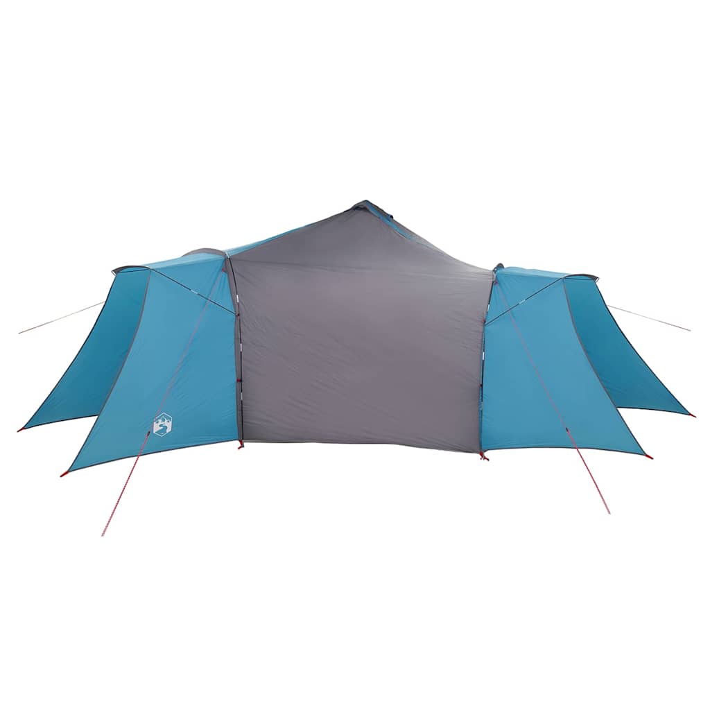 Tipi Tent met dak met opslag Blauw 492 x 492 x 275 cm taft is nu te koop bij PeponiXL, paradijselijk wonen!