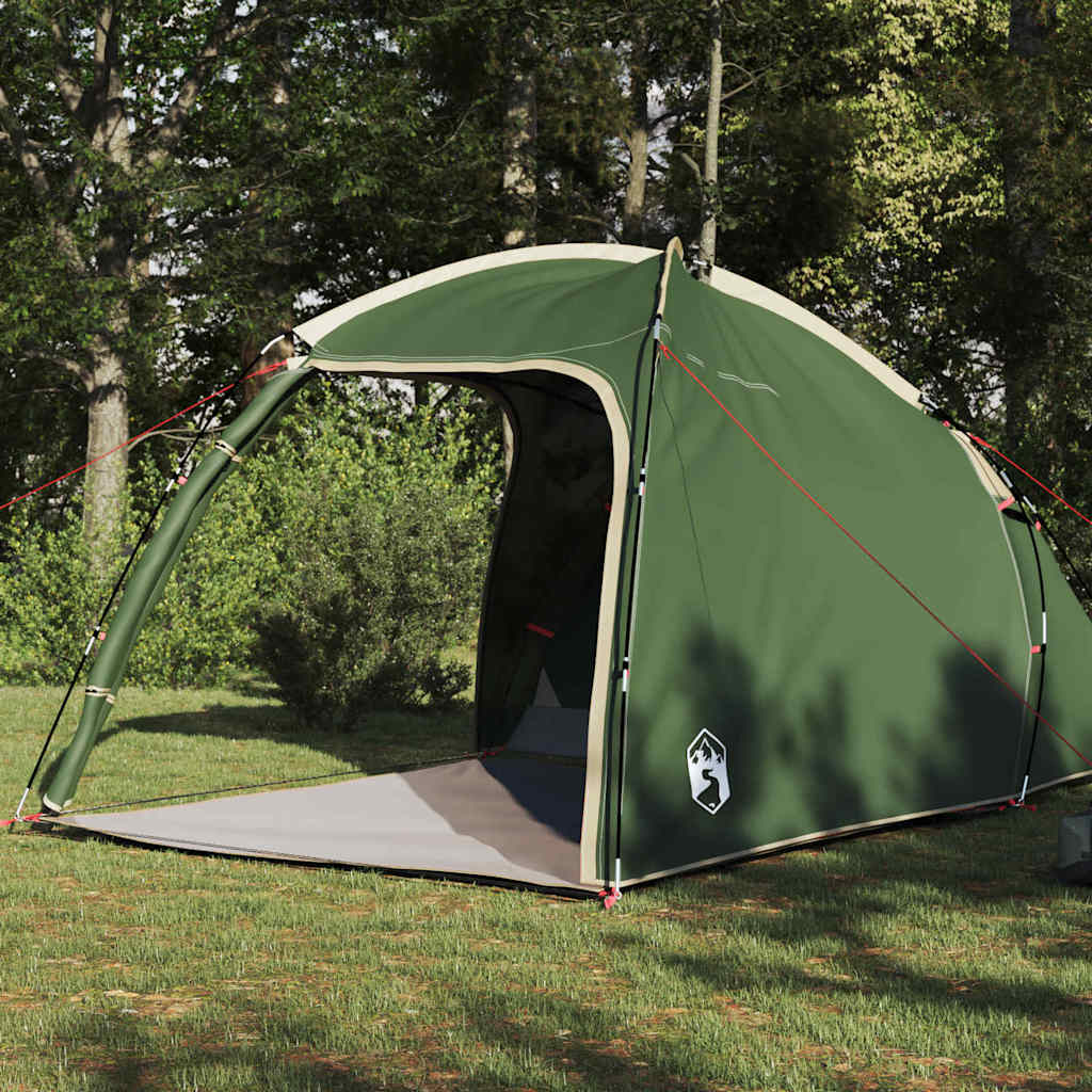 Huisje Tent met dak met opslag Groen 370 x 230 x 185 cm taft is nu te koop bij PeponiXL, paradijselijk wonen!
