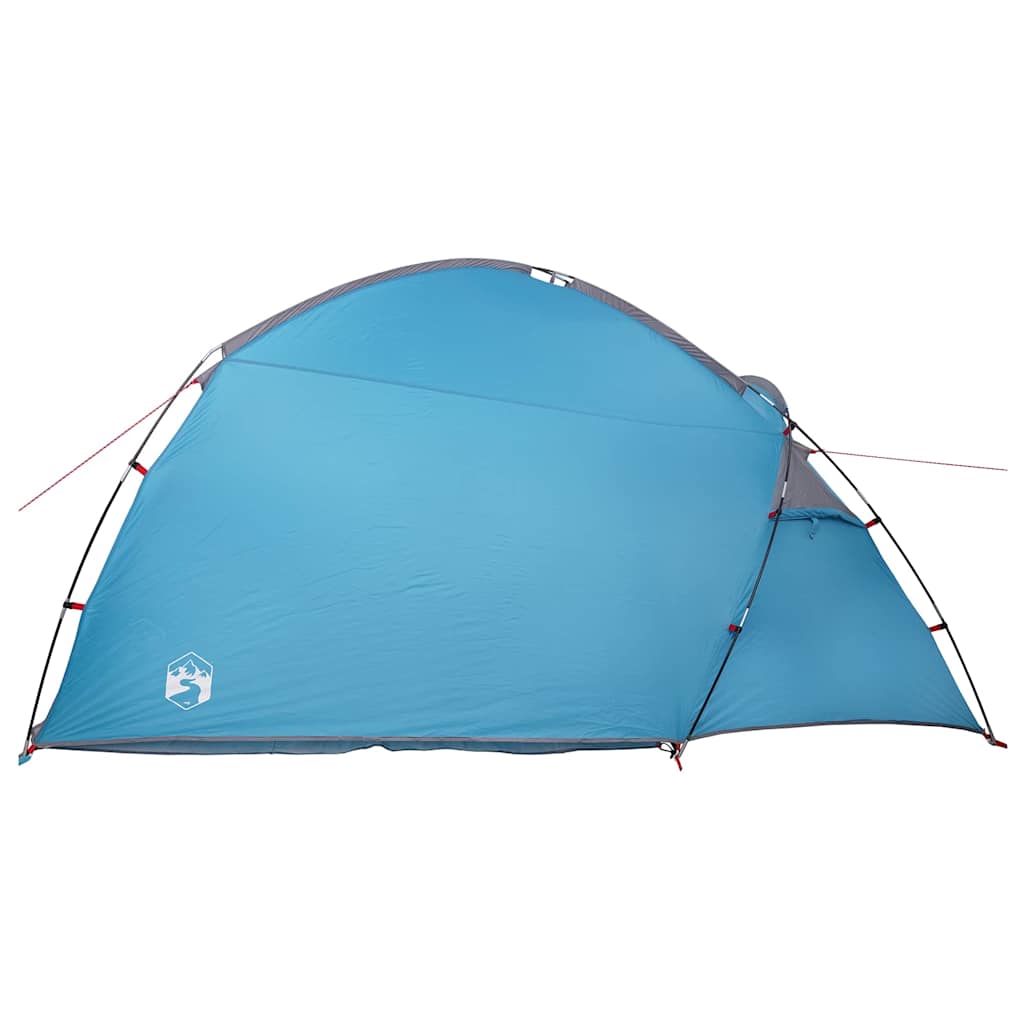 Huisje Tent met dak met opslag Blauw 370 x 230 x 185 cm taft is nu te koop bij PeponiXL, paradijselijk wonen!
