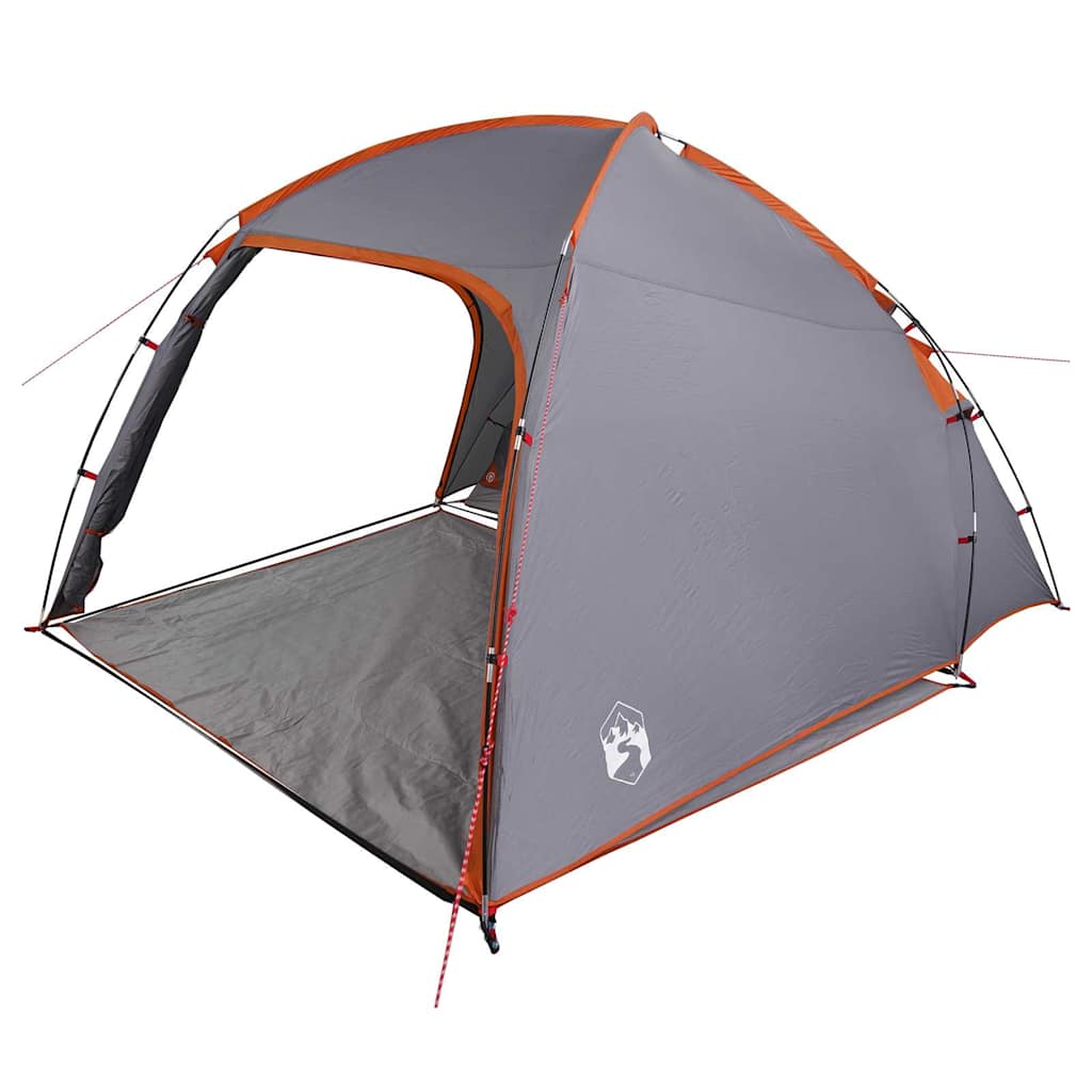 Huisje Tent met dak Grijs en Oranje 370 x 230 x 185 cm taft is nu te koop bij PeponiXL, paradijselijk wonen!