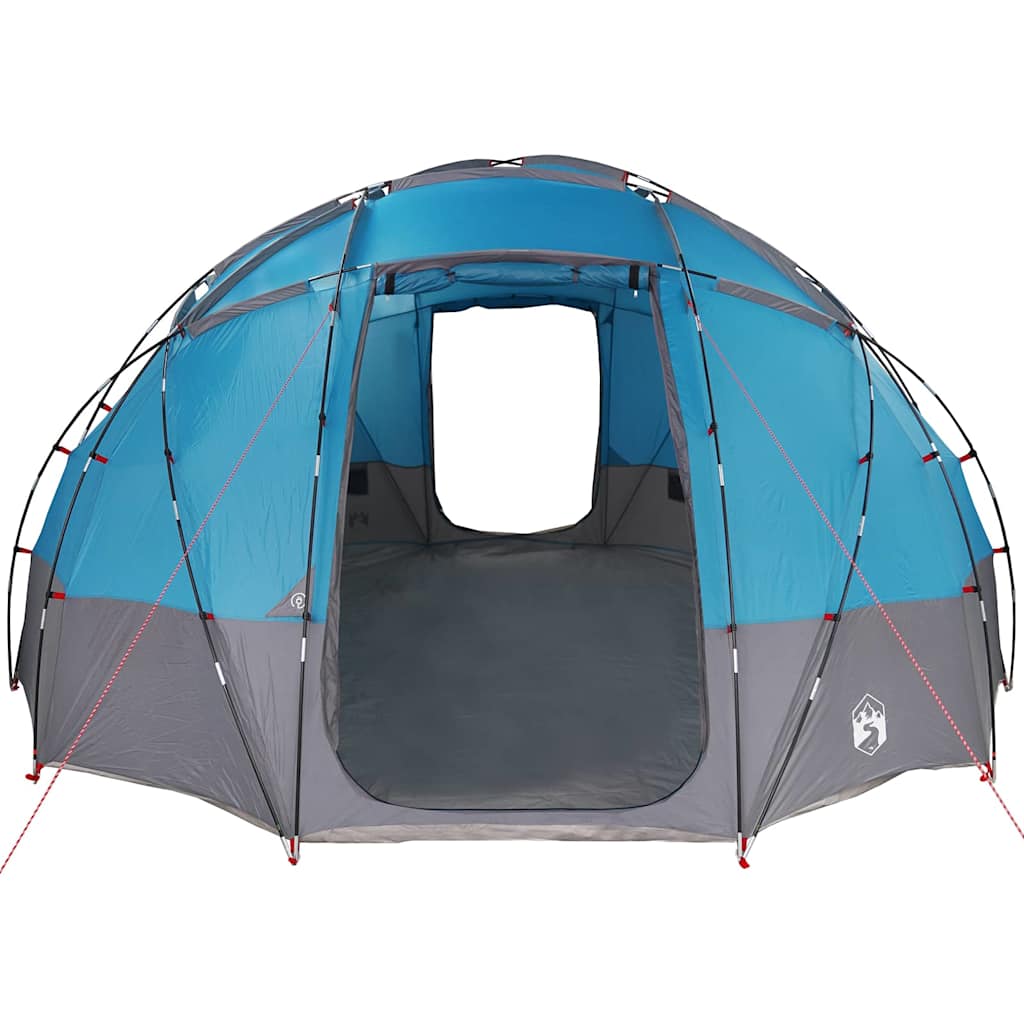 Koepeltent met dak met opslag Blauw 475 x 475 x 235 cm taft is nu te koop bij PeponiXL, paradijselijk wonen!
