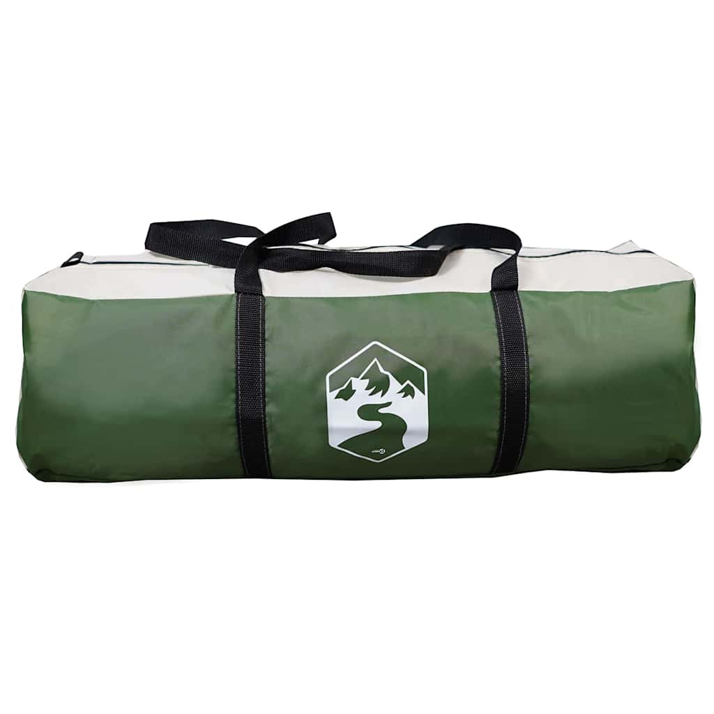 Fietstent met dak met opslag Groen 256 x 222 x 182 cm taft is nu te koop bij PeponiXL, paradijselijk wonen!