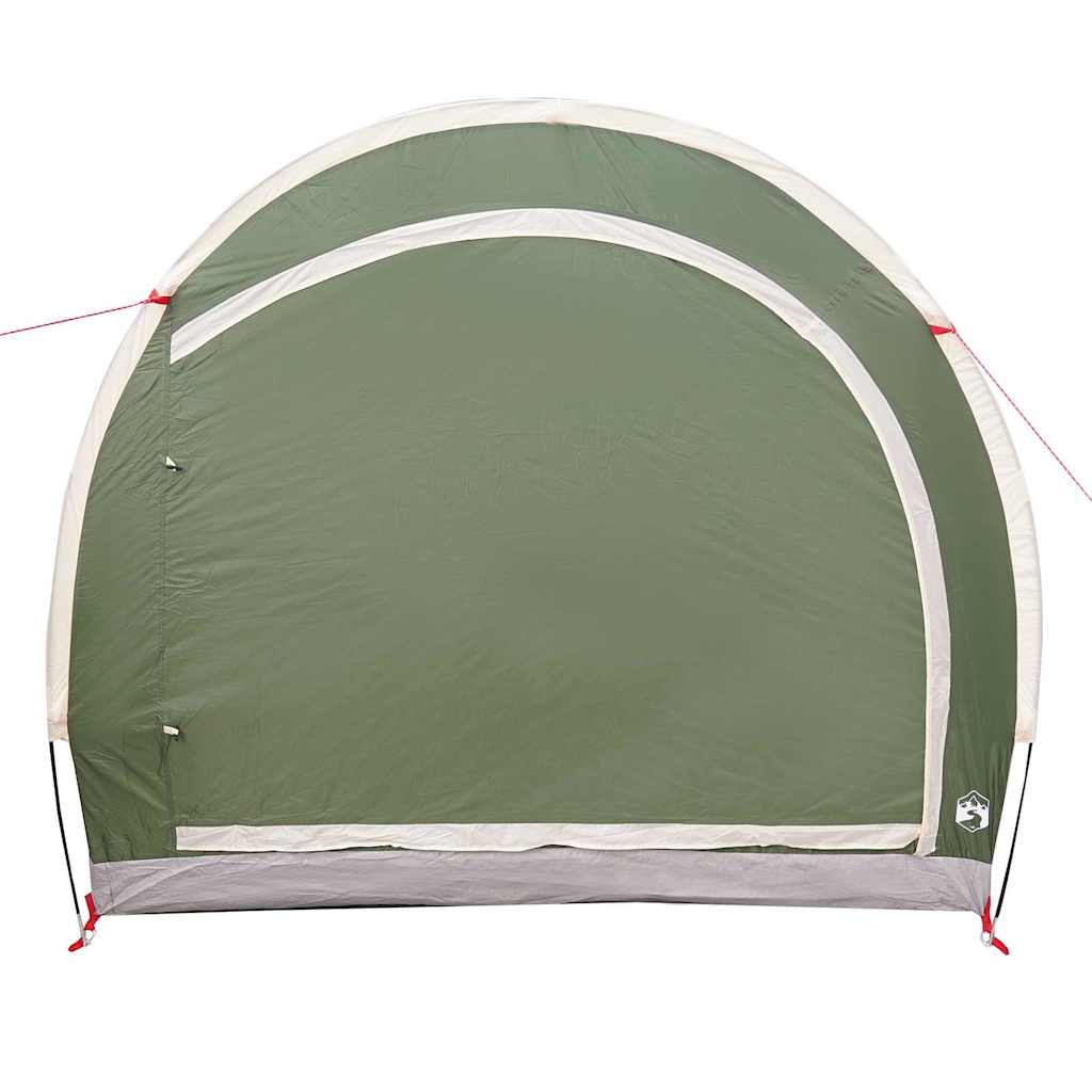 Fietstent met dak met opslag Groen 256 x 222 x 182 cm taft is nu te koop bij PeponiXL, paradijselijk wonen!