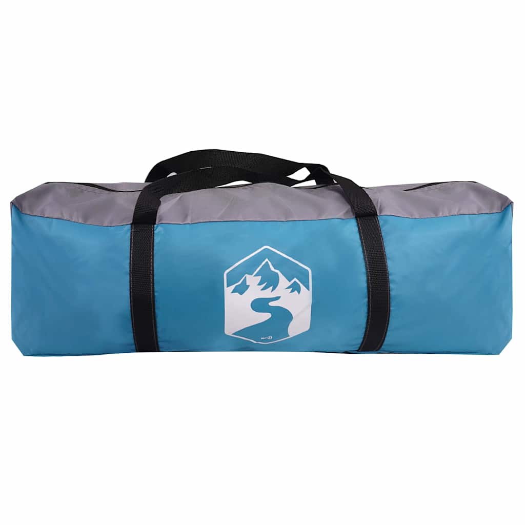 Tent met dak met opslag Blauw 268 x 240 x 191 cm Polyester is nu te koop bij PeponiXL, paradijselijk wonen!