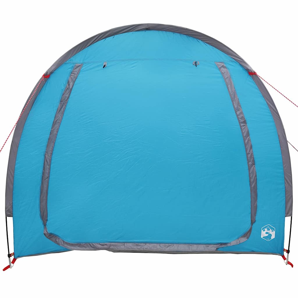Fietstent met dak met opslag Blauw 218 x 156 x 180 cm is nu te koop bij PeponiXL, paradijselijk wonen!