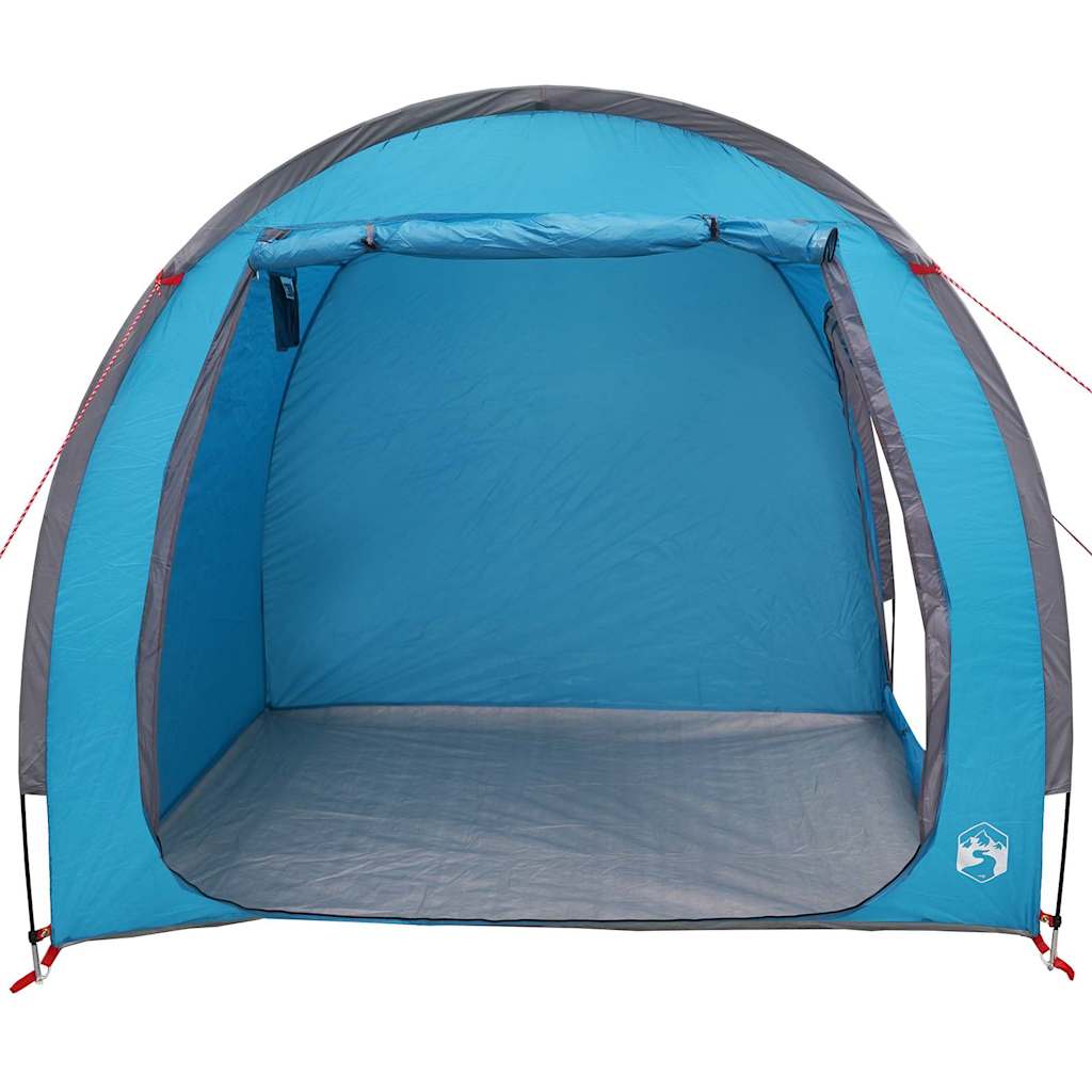 Fietstent met dak met opslag Blauw 218 x 156 x 180 cm is nu te koop bij PeponiXL, paradijselijk wonen!