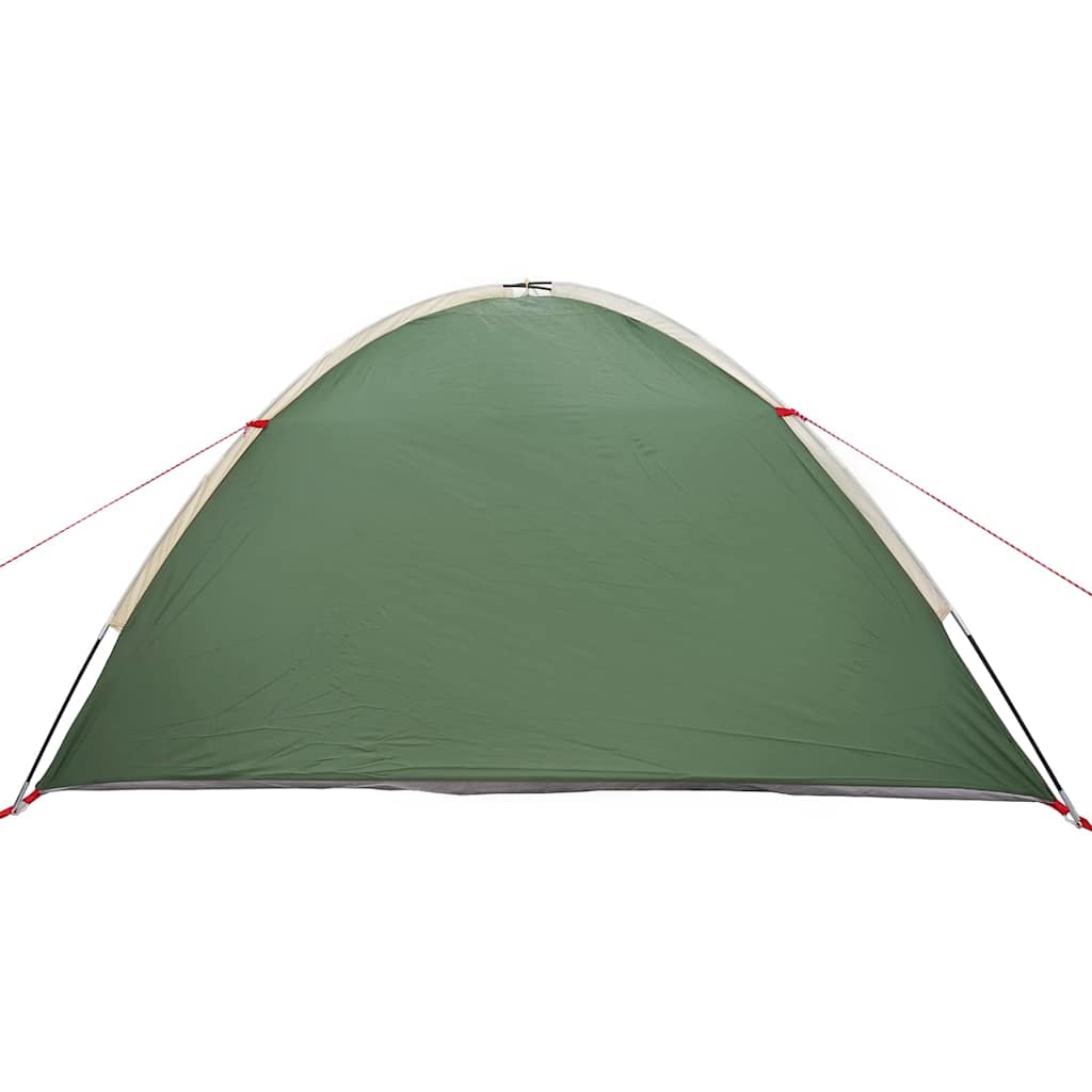 Camping Tent met dak Groen 308 x 268 x 130 cm Polyester is nu te koop bij PeponiXL, paradijselijk wonen!