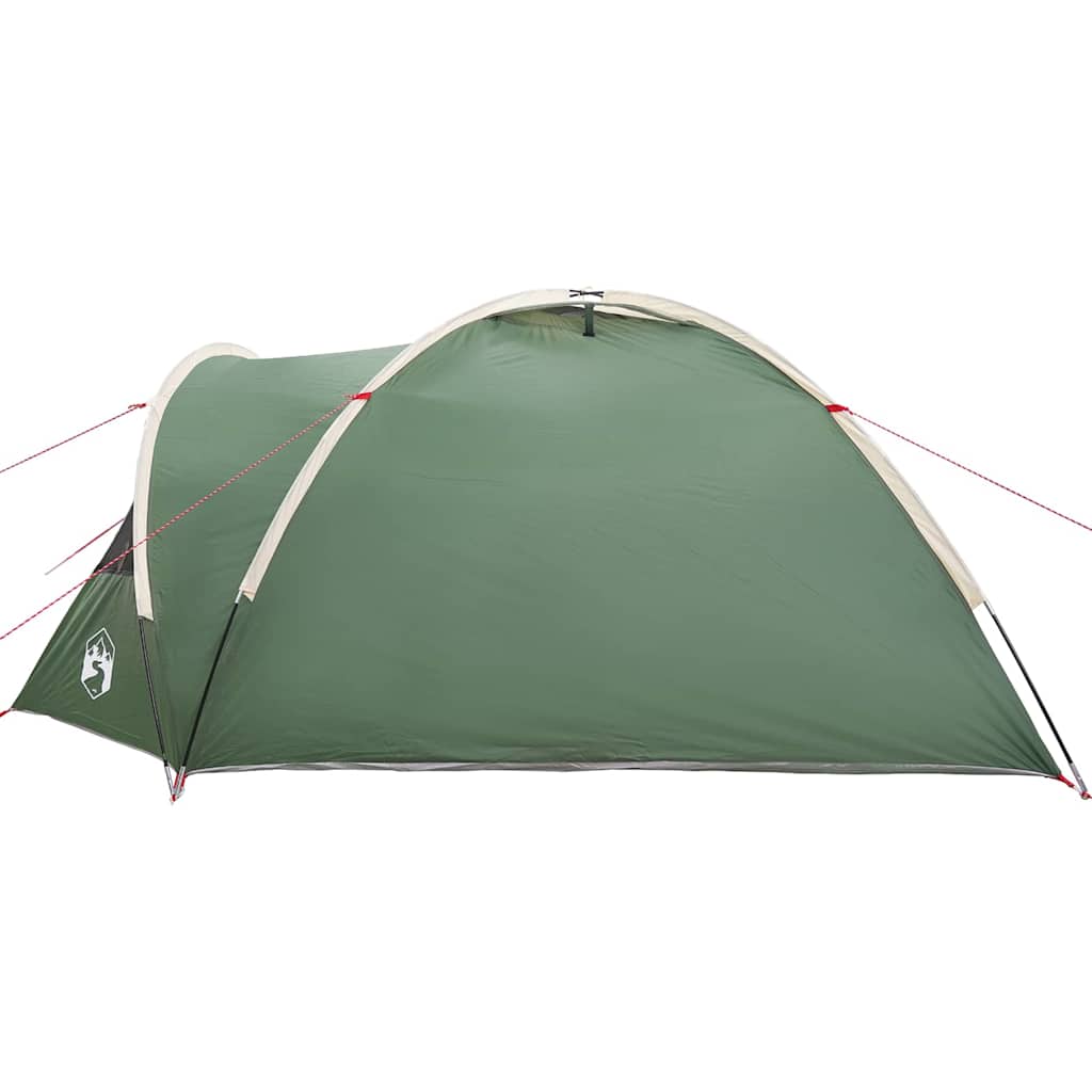 Camping Tent met dak Groen 308 x 268 x 130 cm Polyester is nu te koop bij PeponiXL, paradijselijk wonen!