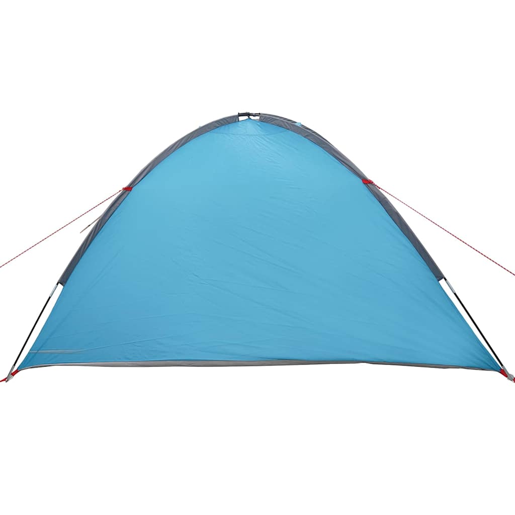 Camping Tent met dak Blauw 308 x 268 x 130 cm Polyester is nu te koop bij PeponiXL, paradijselijk wonen!