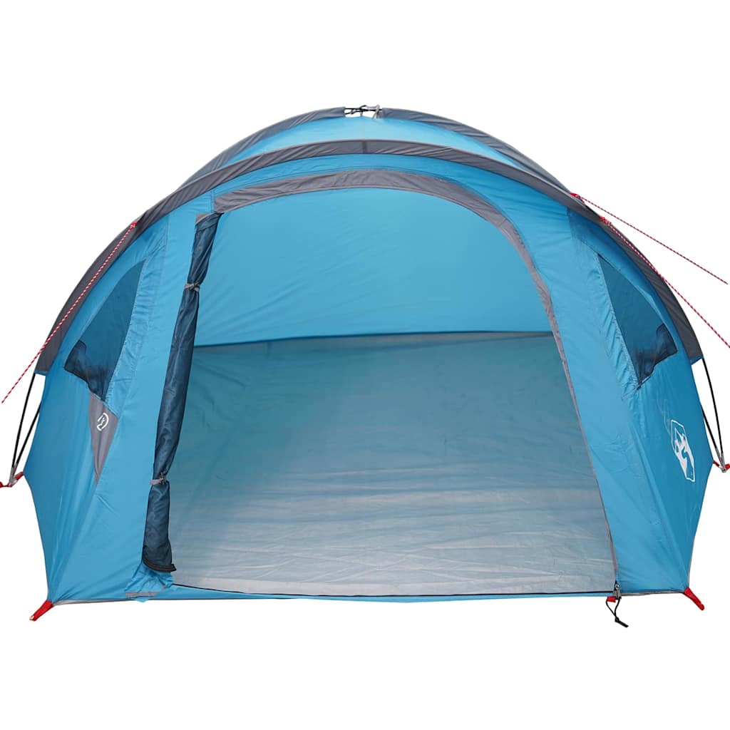 Camping Tent met dak Blauw 308 x 268 x 130 cm Polyester is nu te koop bij PeponiXL, paradijselijk wonen!