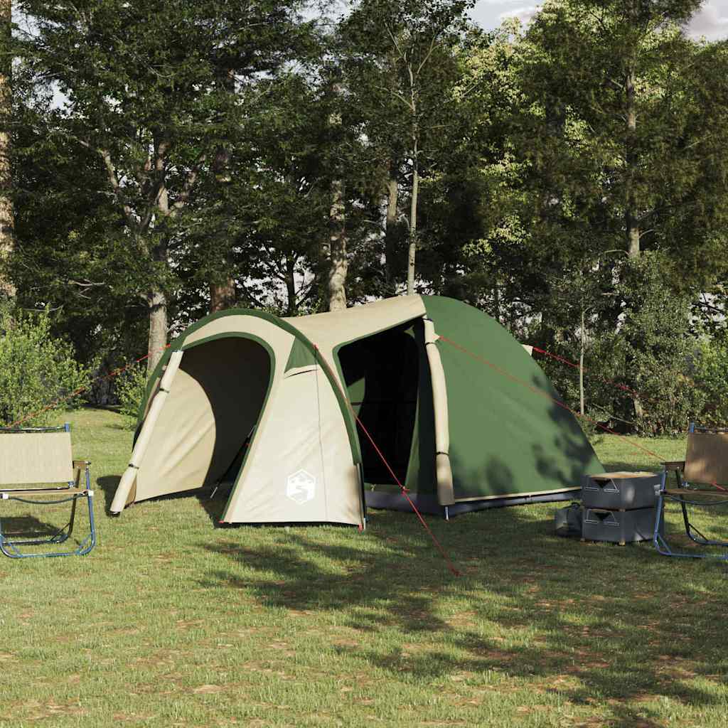 Koepeltent Koepel met dak met opslag Groen 384 x 254 x 170 cm is nu te koop bij PeponiXL, paradijselijk wonen!