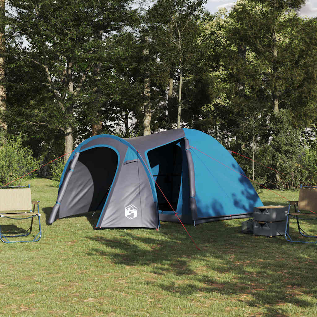 Koepeltent Koepel met dak met opslag Blauw 384 x 254 x 170 cm is nu te koop bij PeponiXL, paradijselijk wonen!
