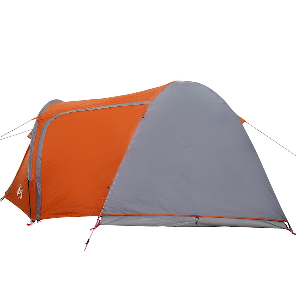 Koepeltent Koepel met dak Grijs en Oranje 384 x 254 x 170 cm is nu te koop bij PeponiXL, paradijselijk wonen!
