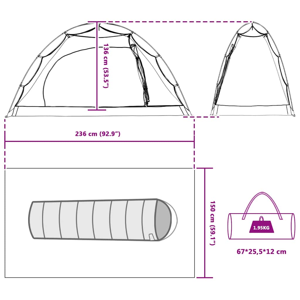 Tent met dak met opslag Grijs en zwart 236 x 150 x 136 cm is nu te koop bij PeponiXL, paradijselijk wonen!
