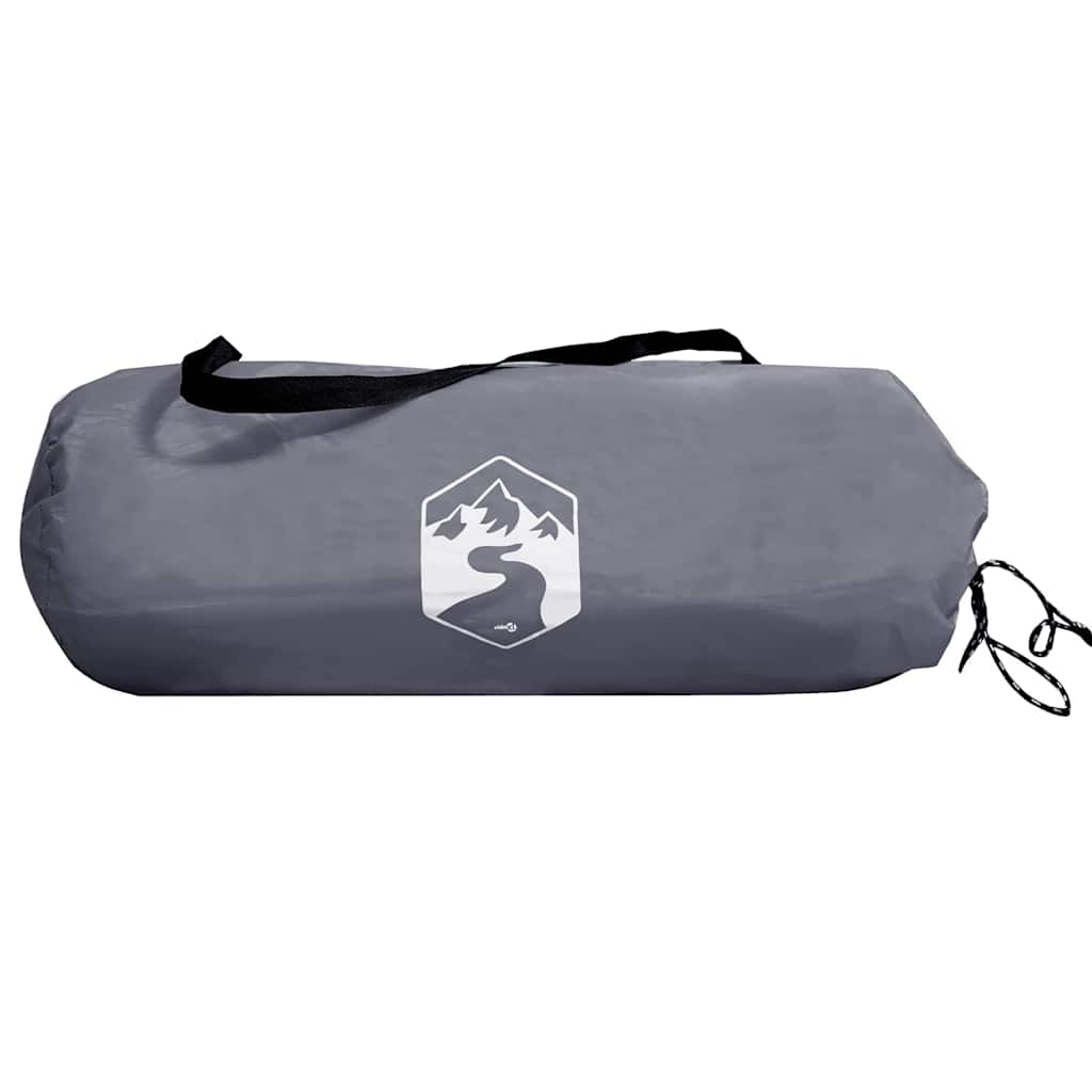 Achterkleptent met dak Grijs en Oranje 190 x 150 x 185 cm taft is nu te koop bij PeponiXL, paradijselijk wonen!