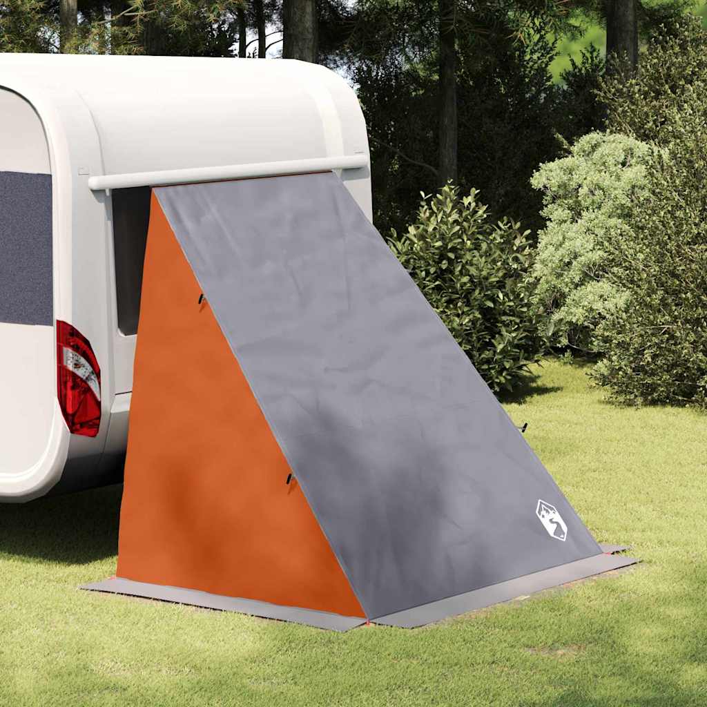 Achterkleptent met dak Grijs en Oranje 190 x 150 x 185 cm taft is nu te koop bij PeponiXL, paradijselijk wonen!
