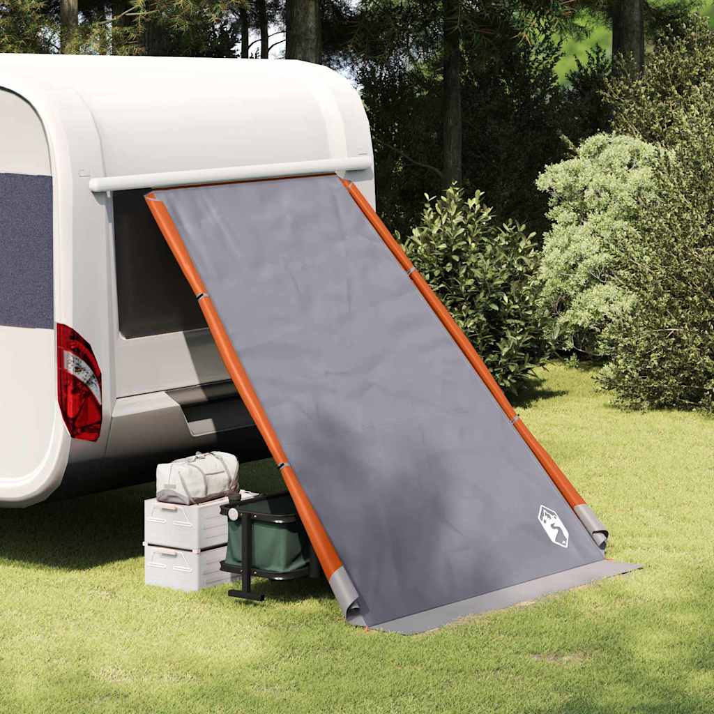 Achterkleptent met dak Grijs en Oranje 190 x 150 x 185 cm taft is nu te koop bij PeponiXL, paradijselijk wonen!