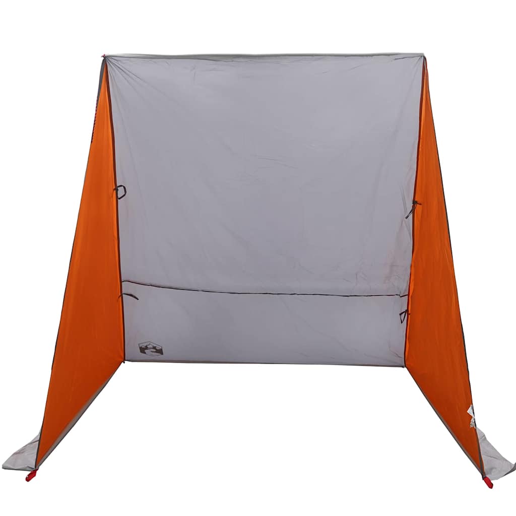Achterkleptent met dak Grijs en Oranje 190 x 150 x 185 cm taft is nu te koop bij PeponiXL, paradijselijk wonen!