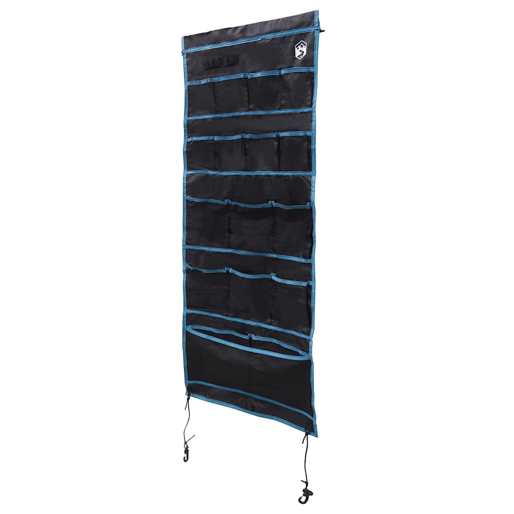 Opslagzak met opslag Zwart en Blauw 125 x 48 cm oxford is nu te koop bij PeponiXL, paradijselijk wonen!