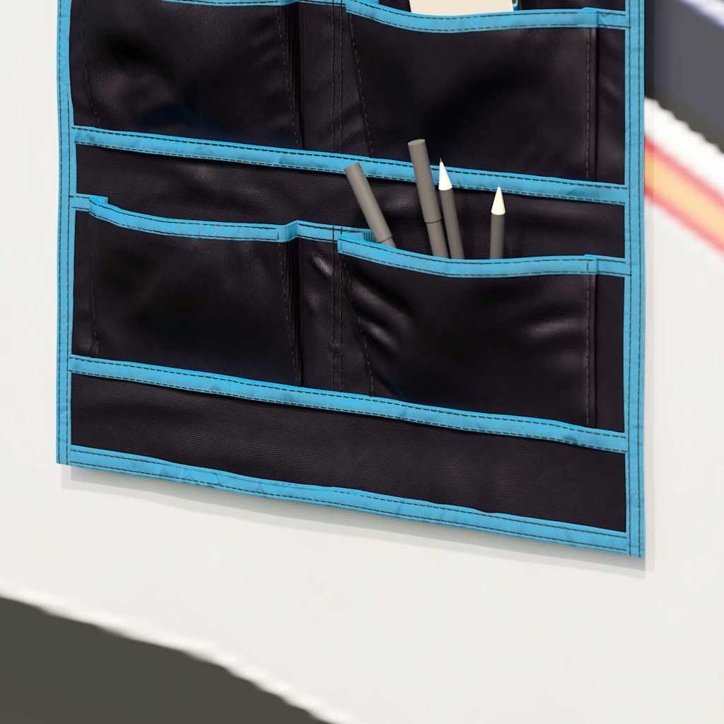 Opslagzak met opslag Zwart en Blauw 63,5 x 40 cm oxford is nu te koop bij PeponiXL, paradijselijk wonen!