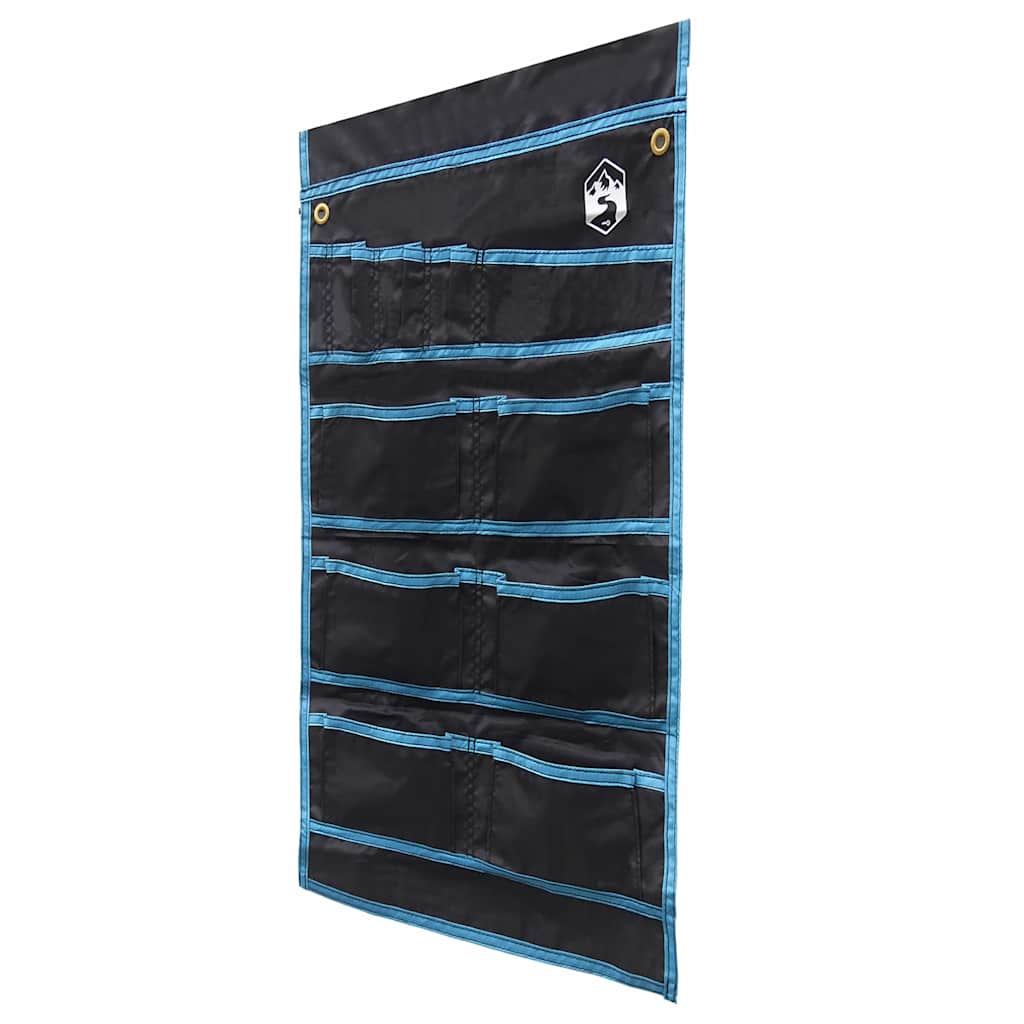 Opslagzak met opslag Zwart en Blauw 63,5 x 40 cm oxford is nu te koop bij PeponiXL, paradijselijk wonen!