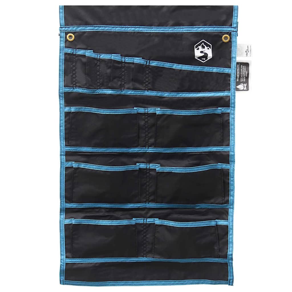 Opslagzak met opslag Zwart en Blauw 63,5 x 40 cm oxford is nu te koop bij PeponiXL, paradijselijk wonen!